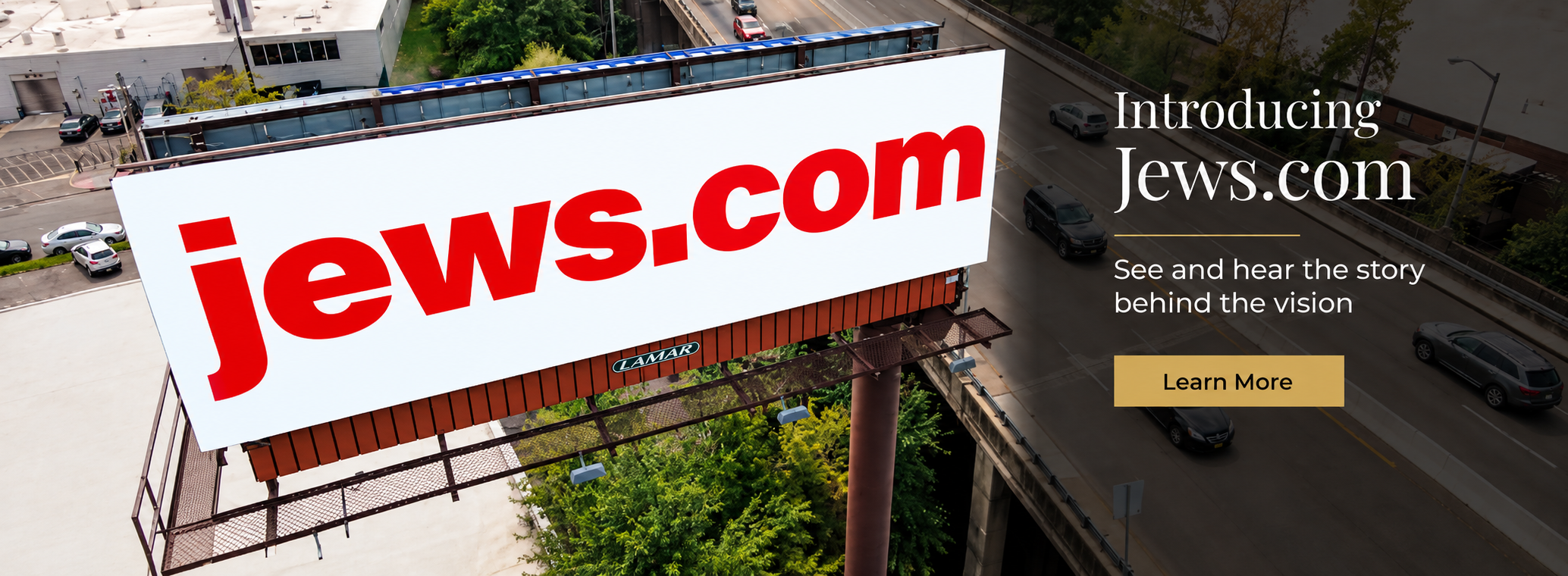 Introducing Jews.com. See and hear the story behind the vision. Learn More.